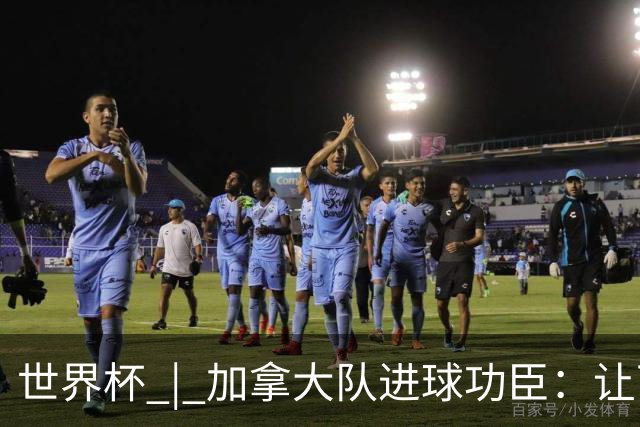 世界杯 | 加拿大队进球功臣：让下个对手“吃苦”